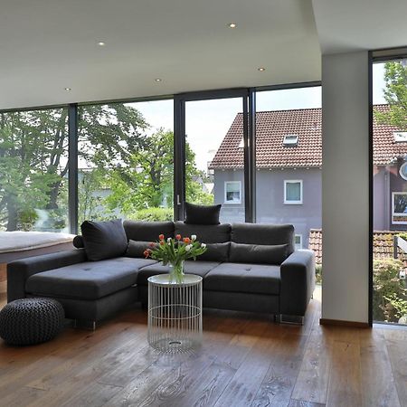 Moderne Studio-Wohnung Gersthofen Eksteriør billede