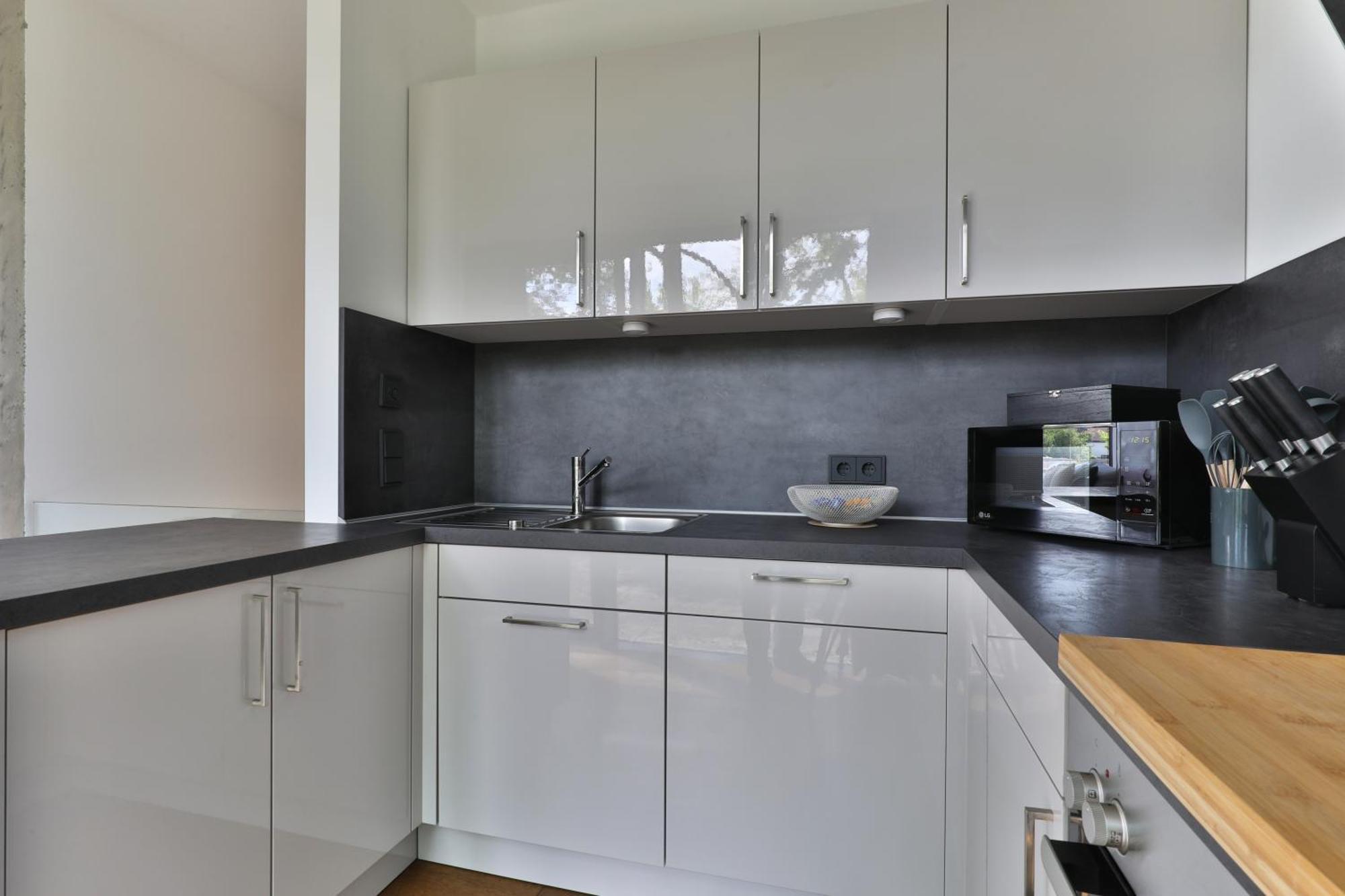 Moderne Studio-Wohnung Gersthofen Eksteriør billede