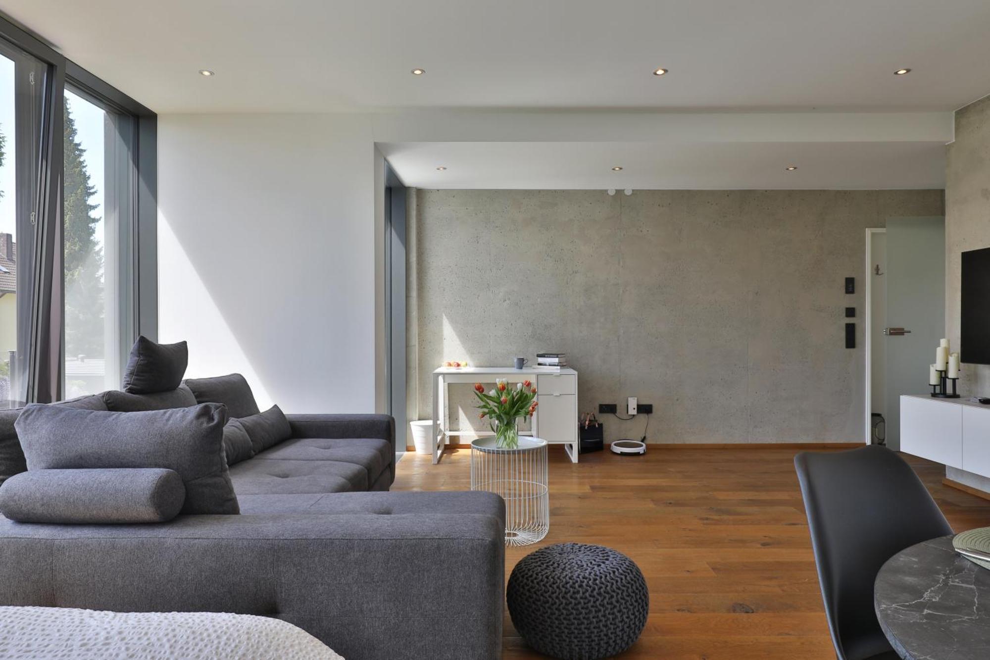 Moderne Studio-Wohnung Gersthofen Eksteriør billede