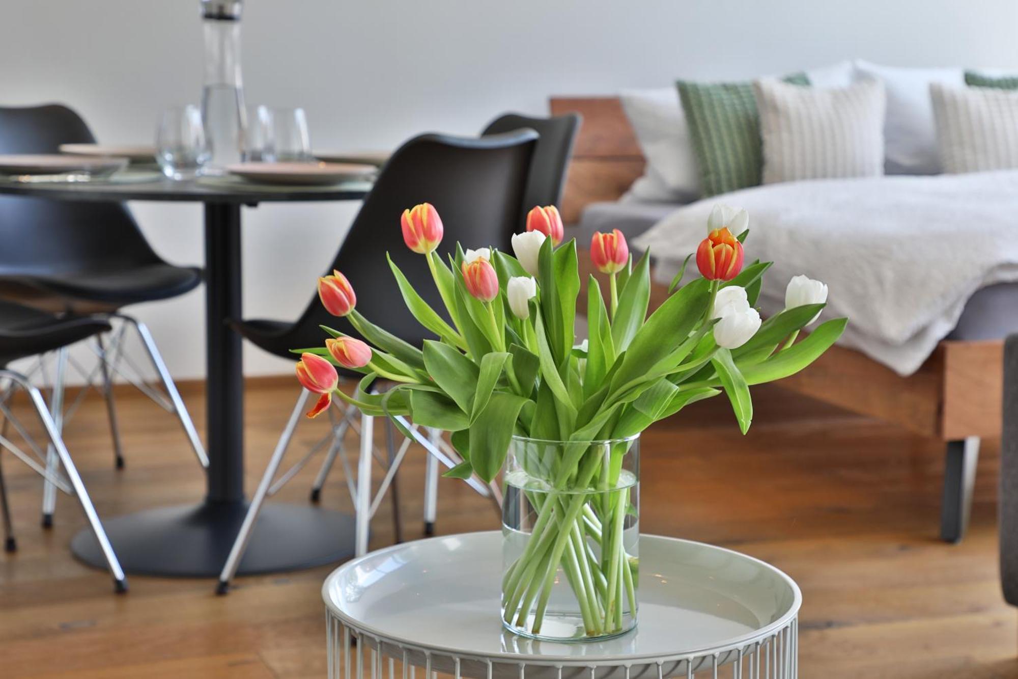 Moderne Studio-Wohnung Gersthofen Eksteriør billede